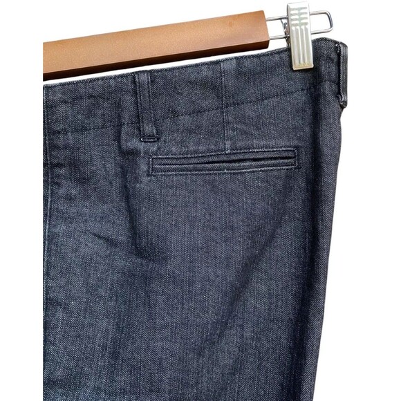 Vtg Y2K Black Swirl Velvet Embroidered Stretch Flare Jeans Pants Sz 10 Boho Goth - Picture 16 of 16